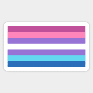 Bigender Flag Sticker